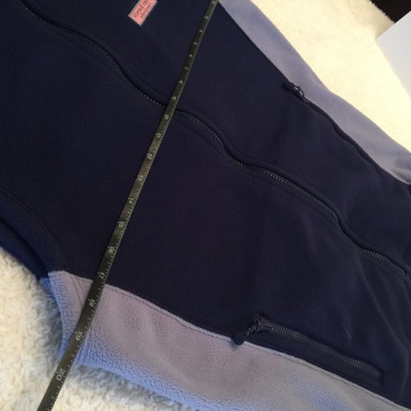 Vineyard Vines Navy Fleece Vest. Women’s Size XS. - Picture 8 of 16